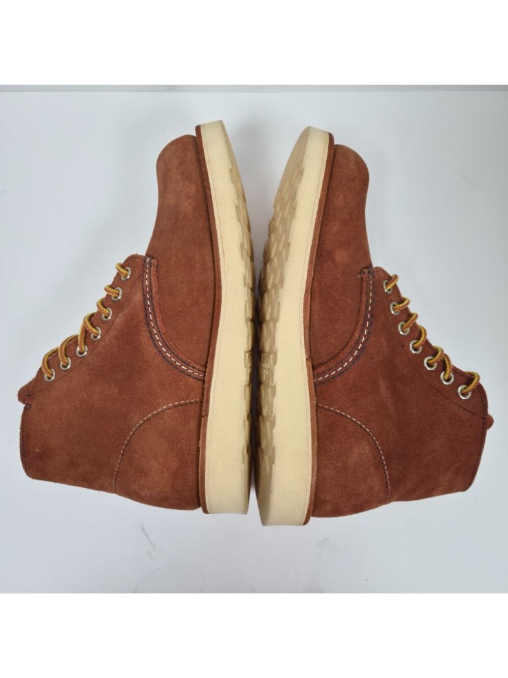 Red Wing 8813 Women's Brown Copper Suede Leather Boots US Size 4.5D Made In USA - Picture 5 of 12